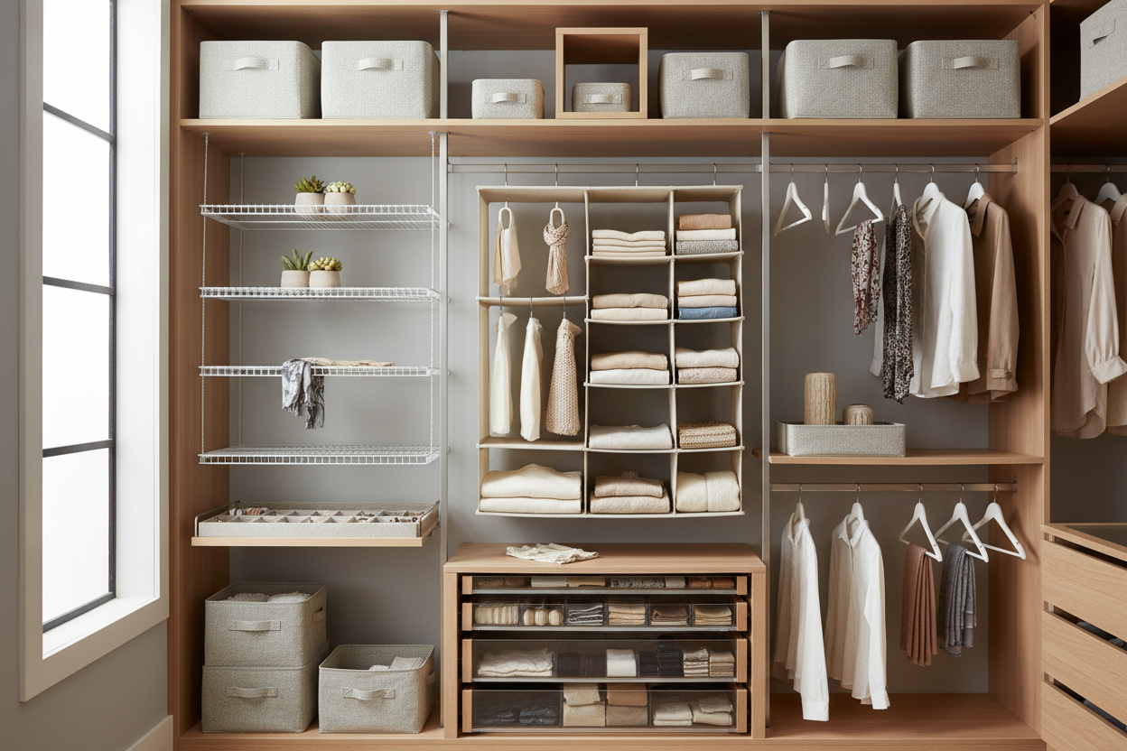 Closet & Wardrobe Organizers